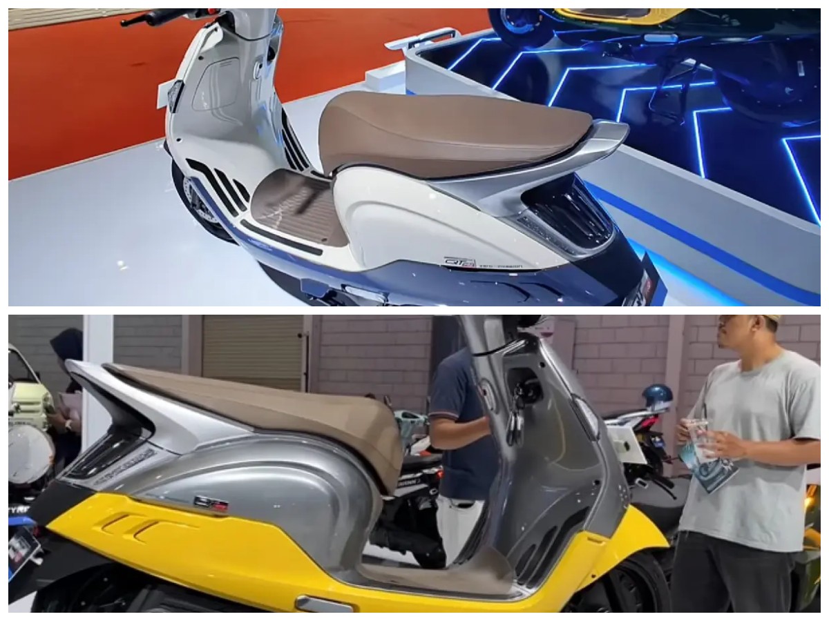 Skutik Listrik Retro Harga Ekonomis, Tampil Stylish dengan Jarak Tempuh Hingga 130 Km