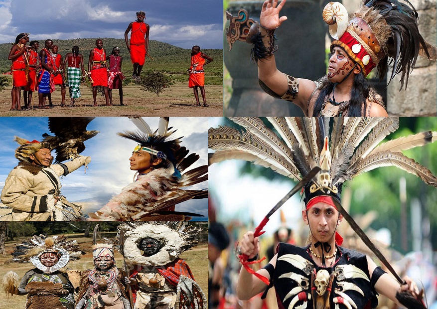 WOW! Nih 5 Suku Yang Paling di Takuti Dari Berbagai Negara, Suku Dayak Jadi Sorotan 