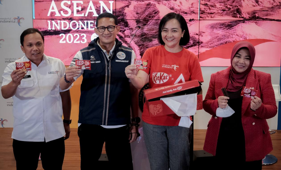 Cinta Produk Lokal, Kemenparekraf Dukung Kolaborasi KitKat-AeroStreet