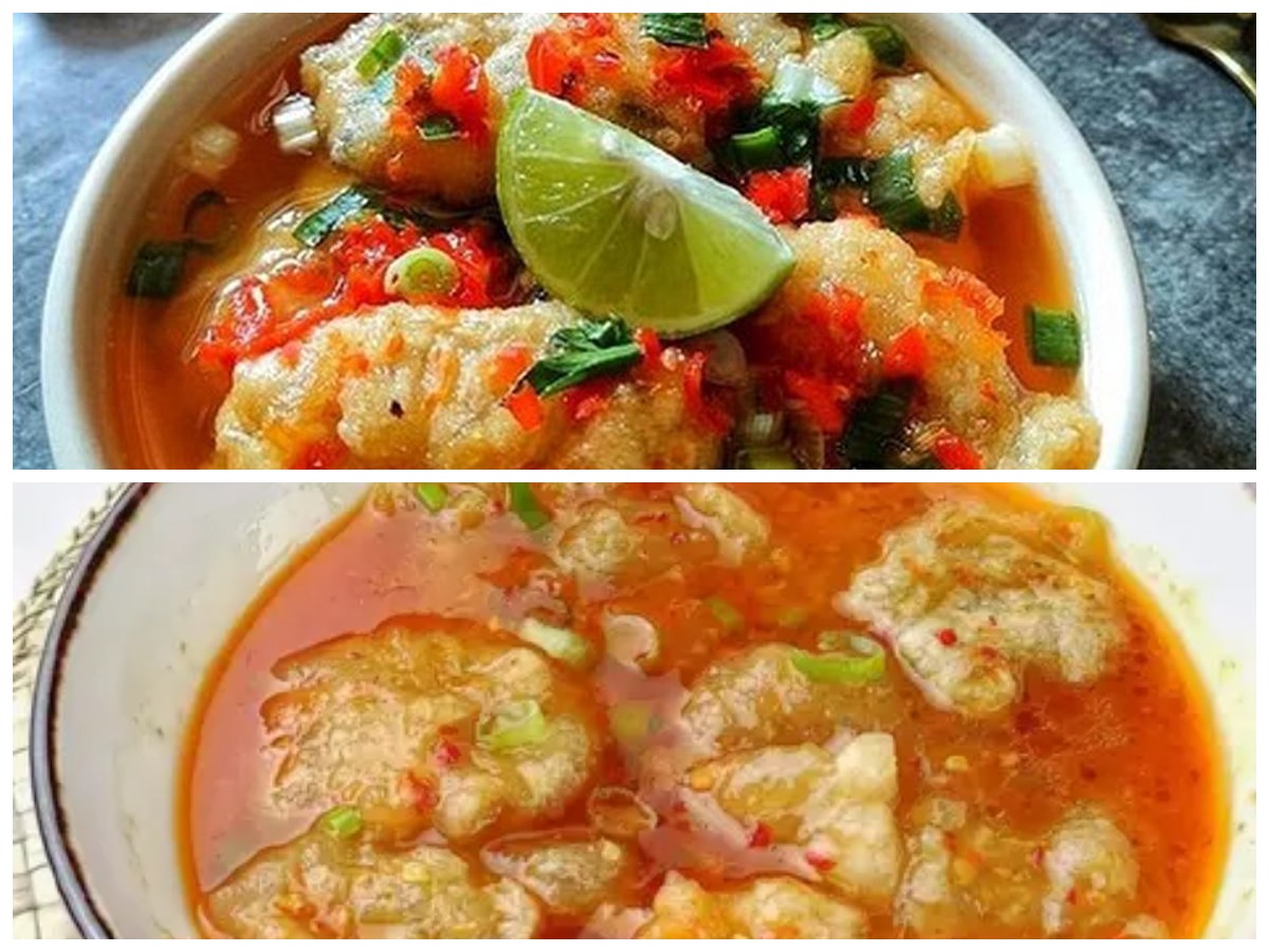 Resep Cireng Kuah Pedas: Camilan Simpel dengan Rasa Super Nagih