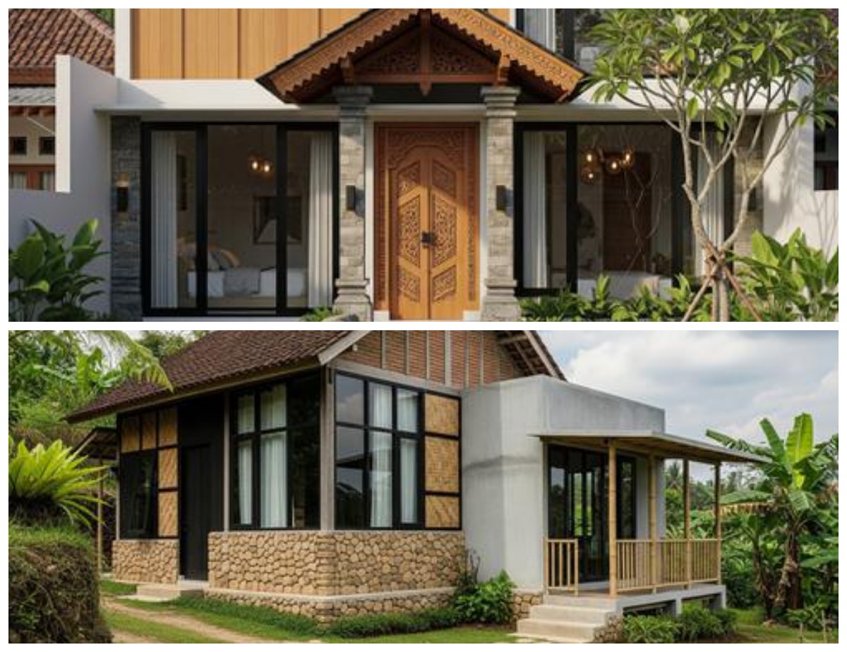 7 Ide Desain Fasad Rumah Klasik di Desa yang Mewah dan Tak Lekang oleh Waktu