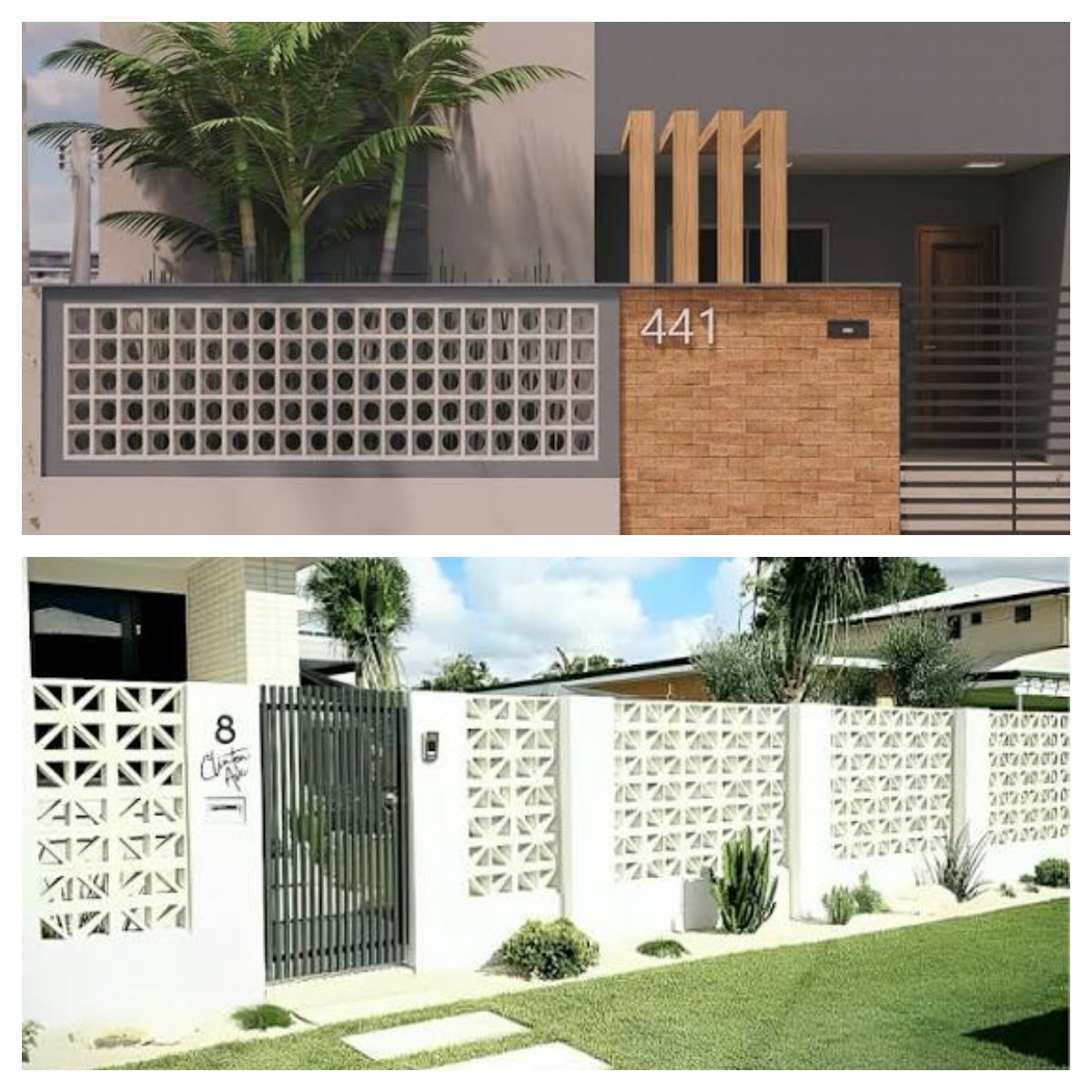 5 Desain Pagar Roster Terbaru, Solusi Fasad Rumah Modern yang Elegan