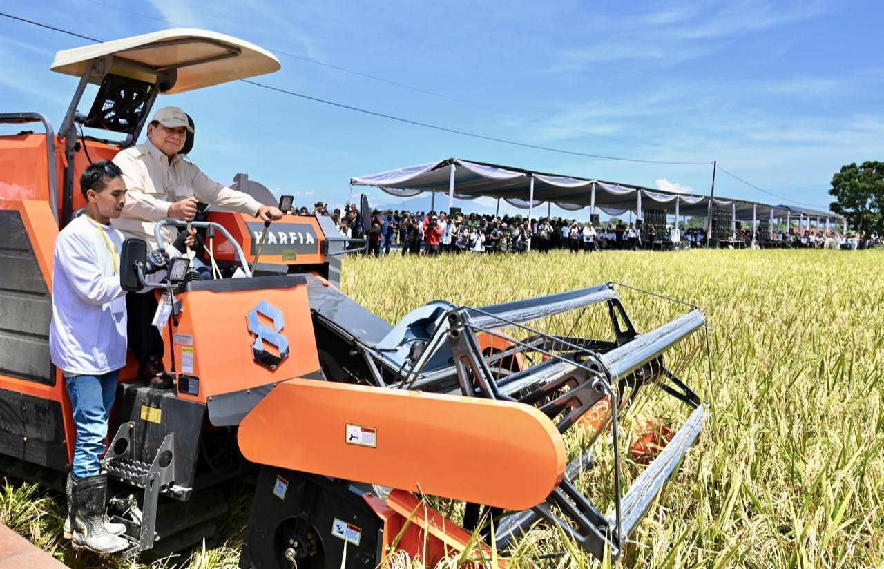 Prabowo: Petani Harus Dihargai, Tanpa Pangan Tidak Akan ada Negara yang Berdiri Kokoh!
