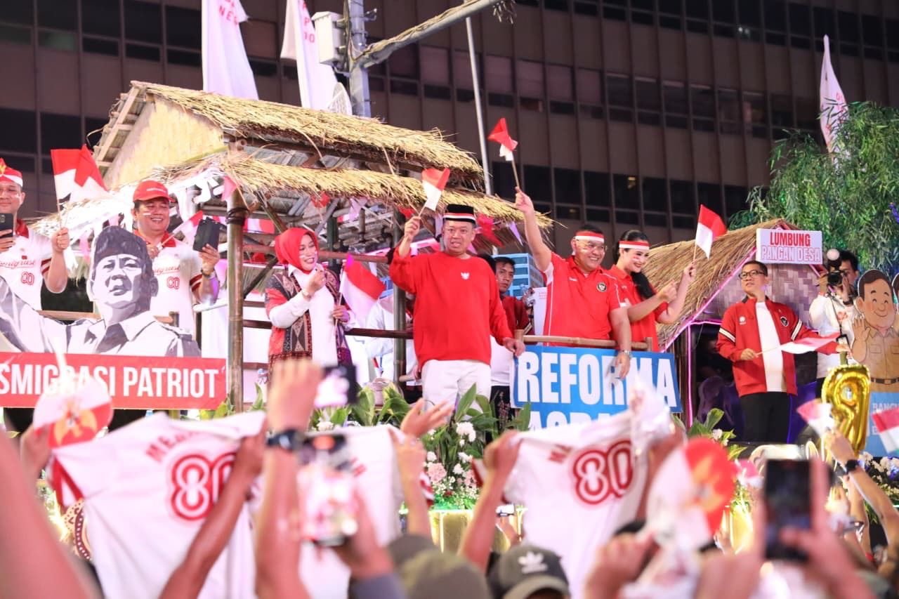 Menteri ATR/Kepala BPN Paparkan Arti Kemerdekaan melalui Karnaval HUT ke-80 RI