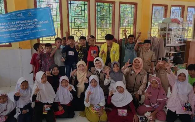 Kisah Sukarelawan Uniled Pagar Alam di Lokasi Banjir Gurun Laweh, Beri Pendampingan Healing Pascabencana