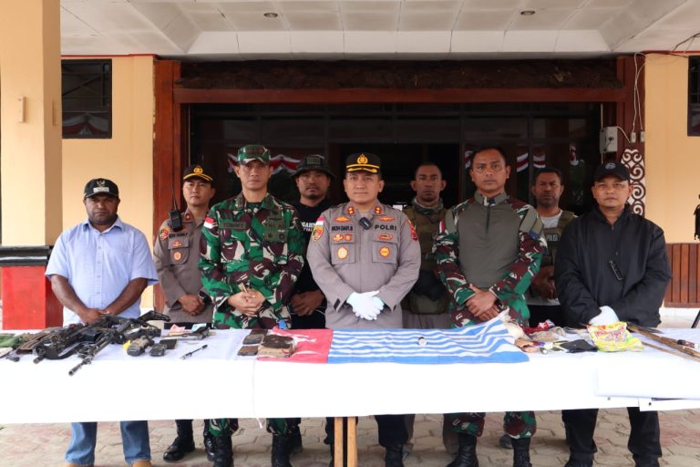Penyisiran Operasi Satgas Gakkum, 5 Anggota KKB Tewas, Diamankan Penemuan Senjata Api di Papua Pegunungan