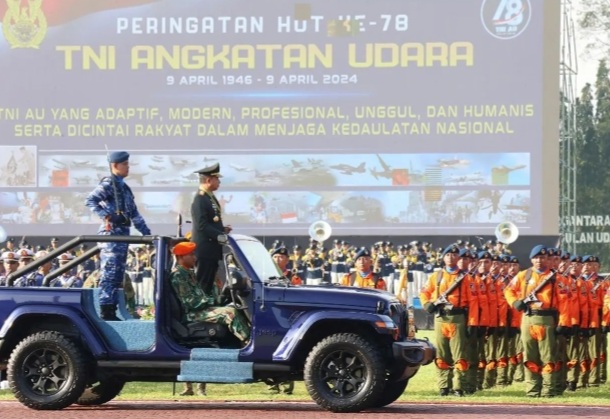 Pimpin Upacara HUT Ke-78 TNI AU, Begini Pesan dan Arahan Panglima