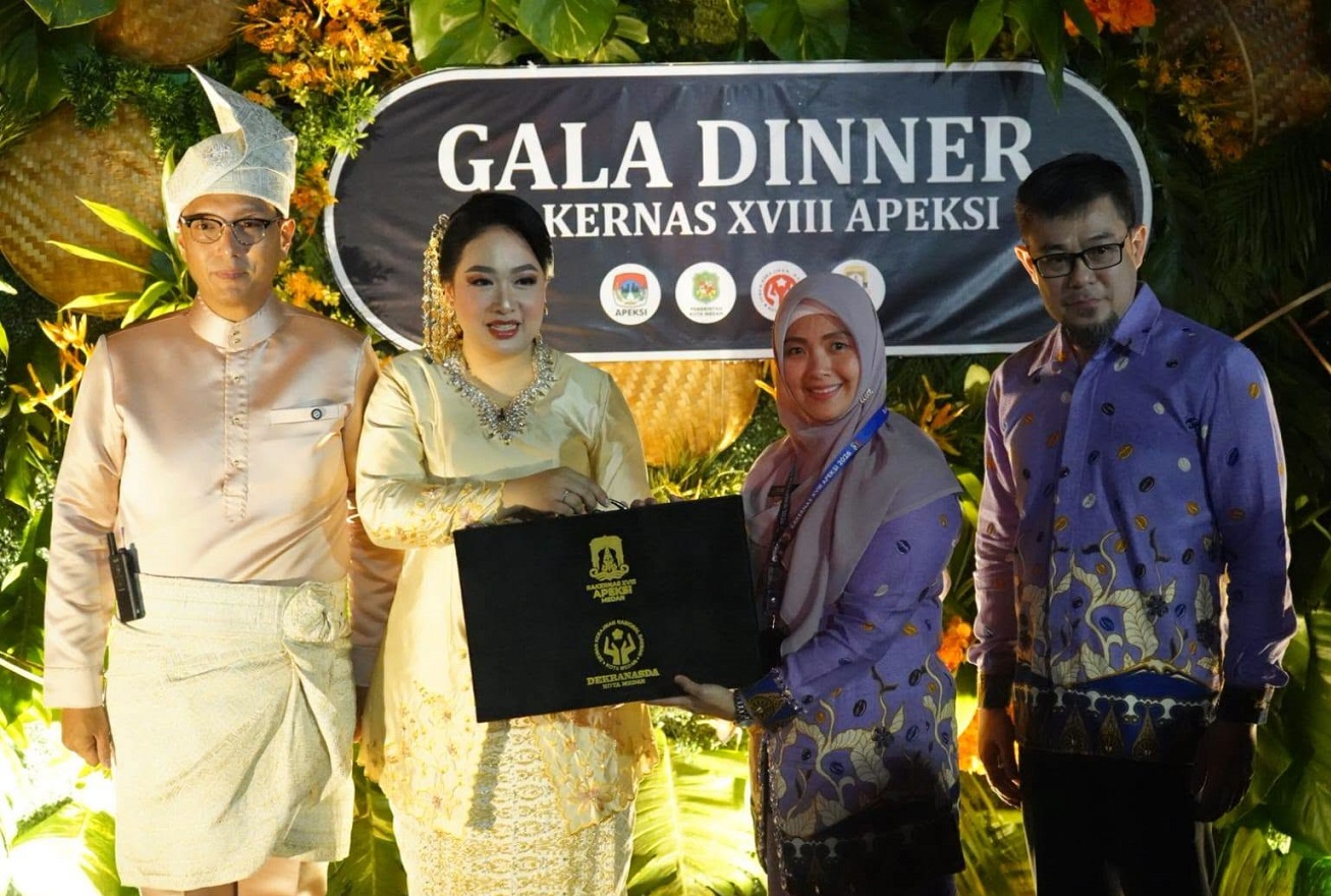 Hadiri Gala Dinner Rakernas XVIII APEKSI, Wawako Perkuat Sinergi Antar Kota di Indonesia
