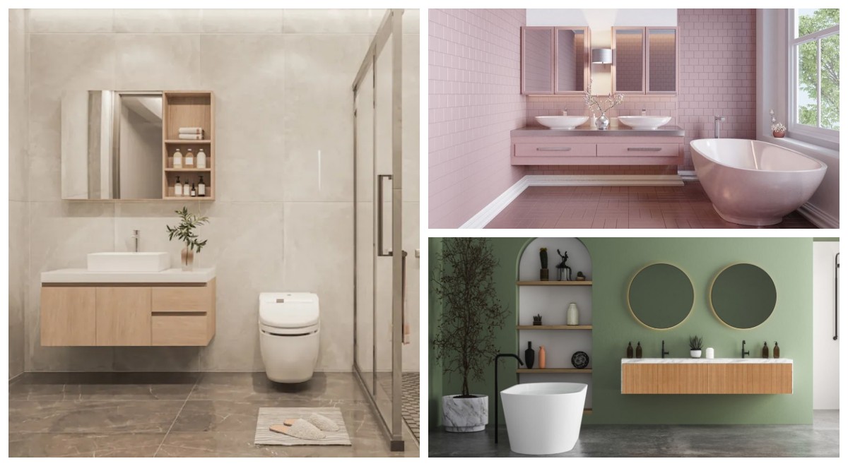 Kamar Mandi Gelap Bisa Jadi Cantik! Kunci Transformasi Ada di Warna yang Tepat