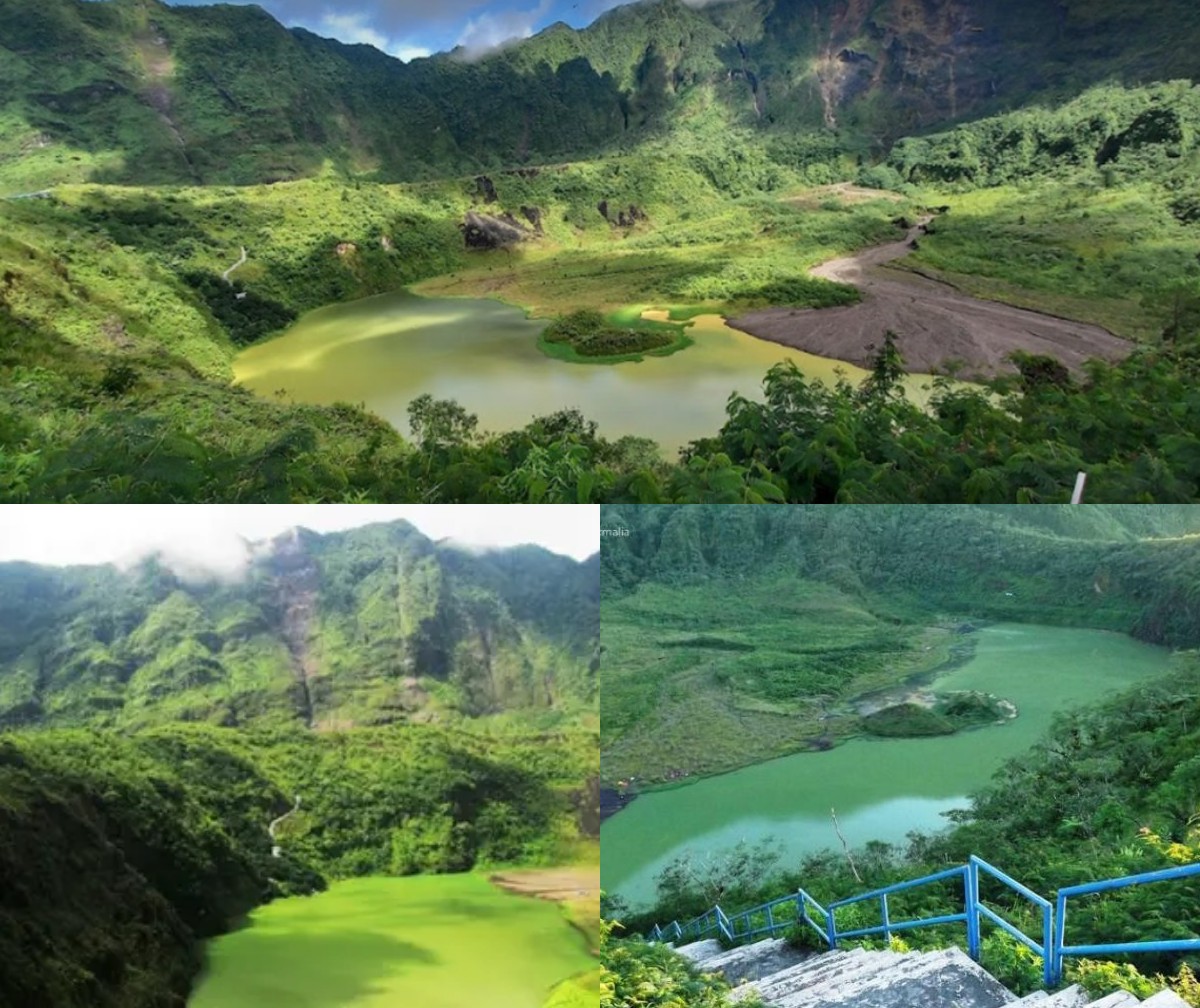 Sejarah Terbentuknya Danau Kawah Gunung Galunggung, Mempunyai Daya Tarik dan Keindahan Menakjubkan!
