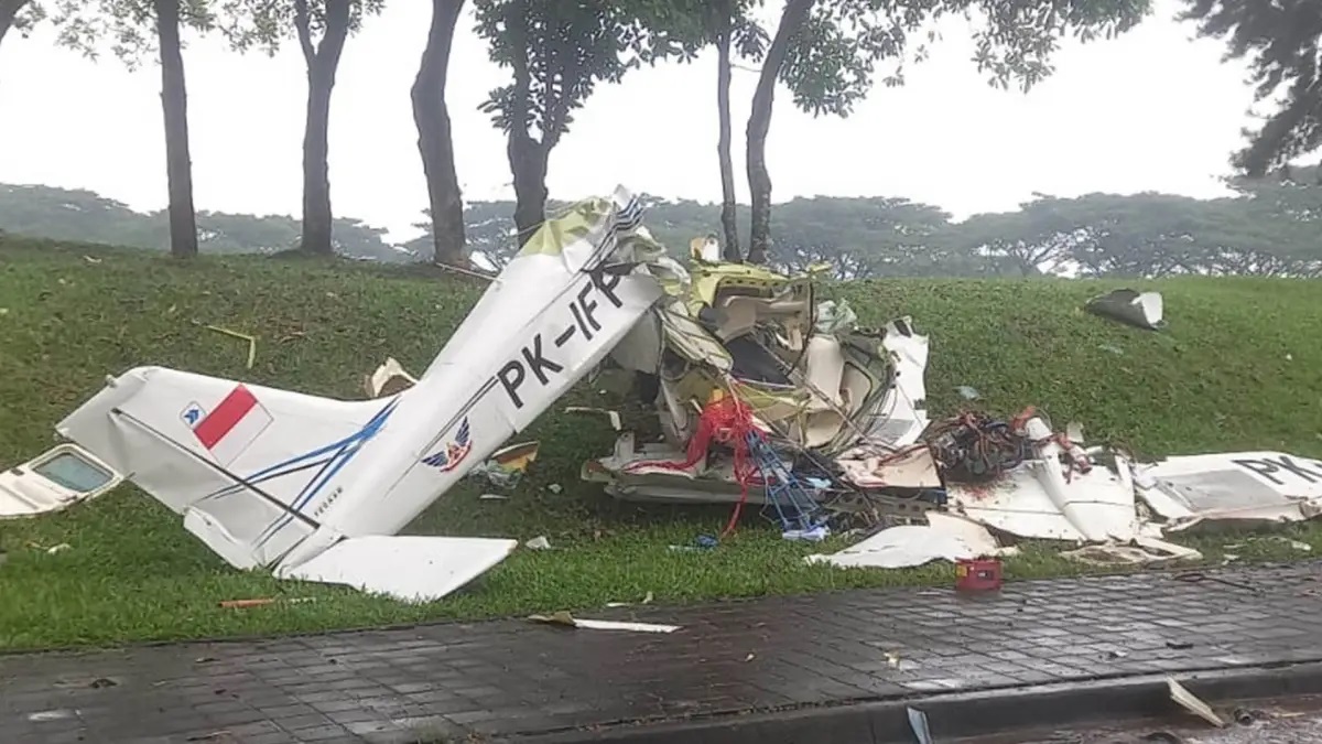 Tragedi di Langit BSD, Identifikasi Dua Korban Pesawat Jatuh