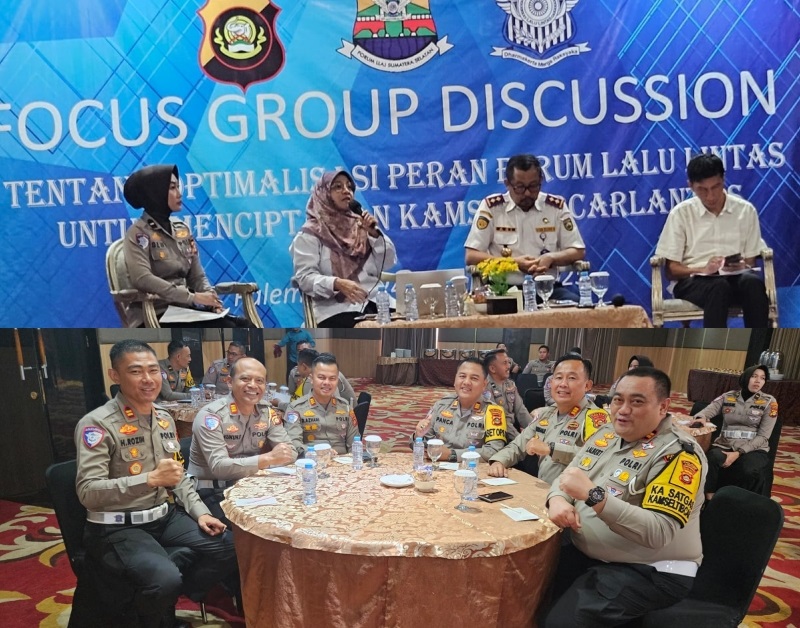 Hadiri FGD Optimalisasi Peran Forum Lalu Lintas, Wujudkan Kamseltibcarlantas di Sumsel