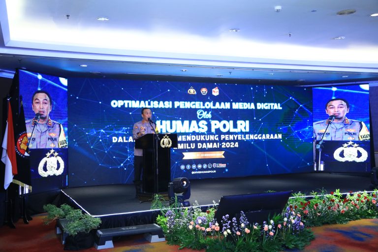 Irjen Pol. Sandi Nugroho : Wujudkan Pemilu Damai Perlu Pengelolaan Media Digital