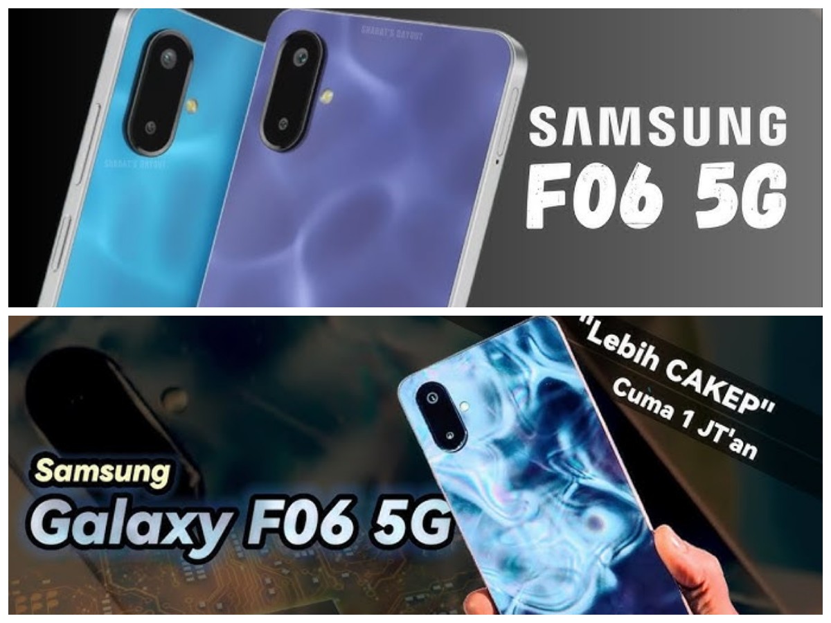 Samsung Galaxy F06 5G Resmi Meluncur, Andalkan Chipset Dimensity 6300 untuk Performa Ngebut