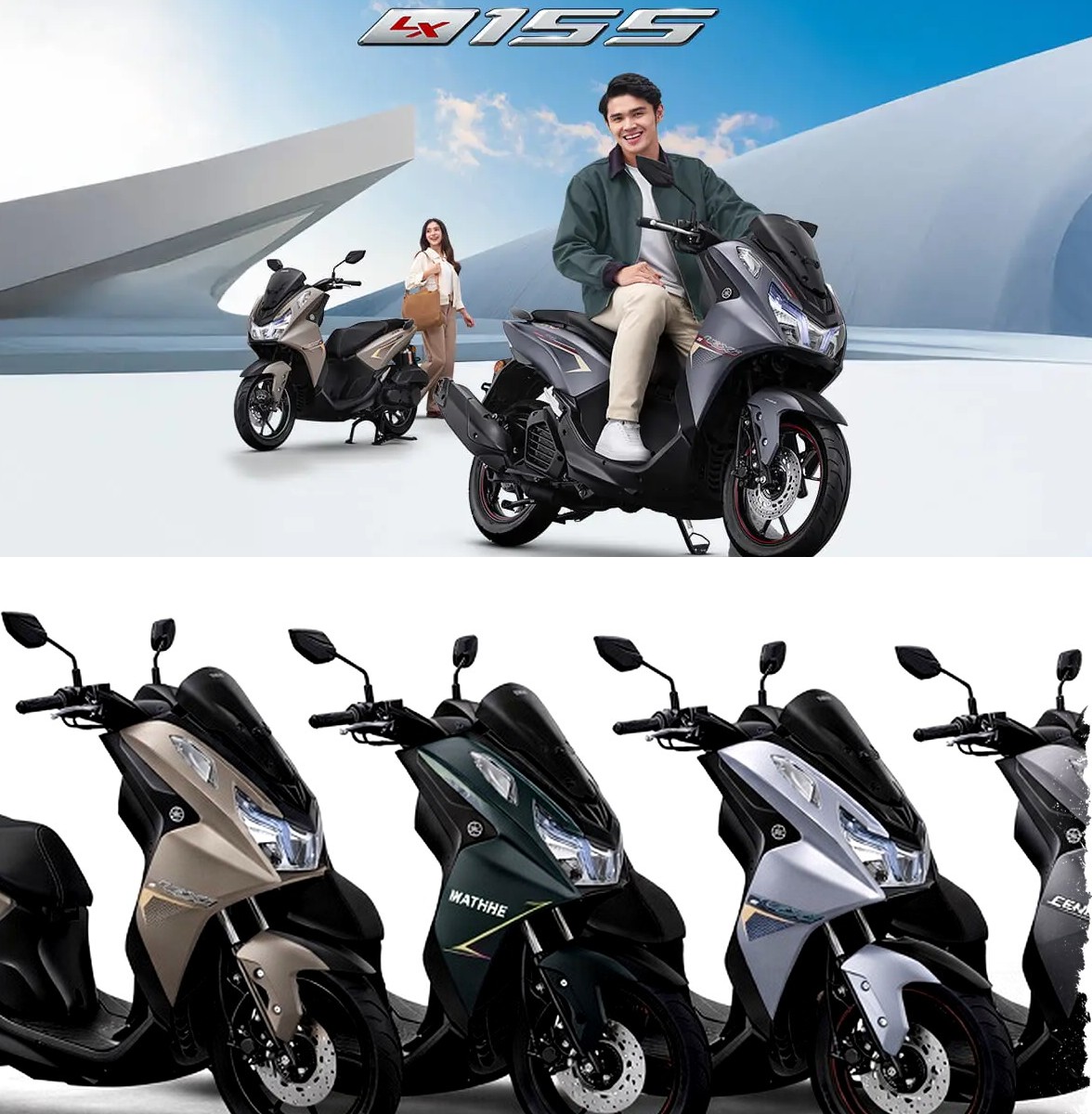 Yamaha Segarkan Lexi LX 155 di 2026, Tampil Lebih Premium dengan Warna Baru