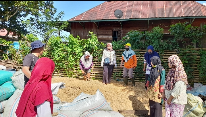 Berikan Aksi Perubahan, KWT Dempo Karya Berseri Produksi 2 Ton Pupuk Kompos