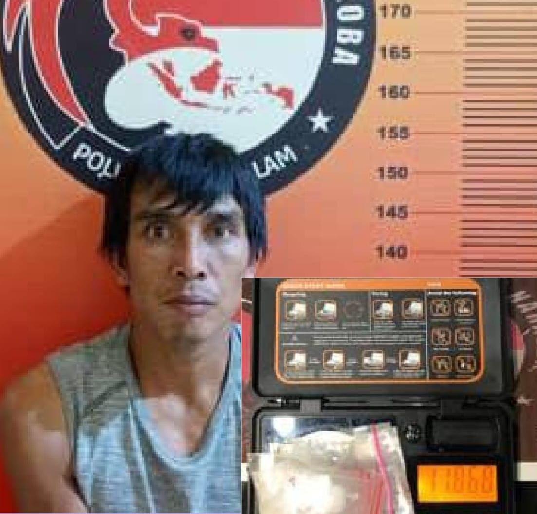 Bandar Sabu di Pagar Alam Ditangkap Polisi, Diamankan 24 Paket Sabu