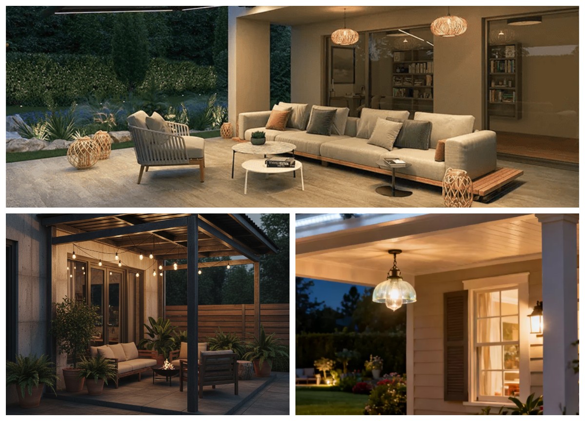 5 Jenis Lampu Kanopi yang Mengubah Tampilan Rumah Menjadi Mewah dan Hangat di Malam Hari