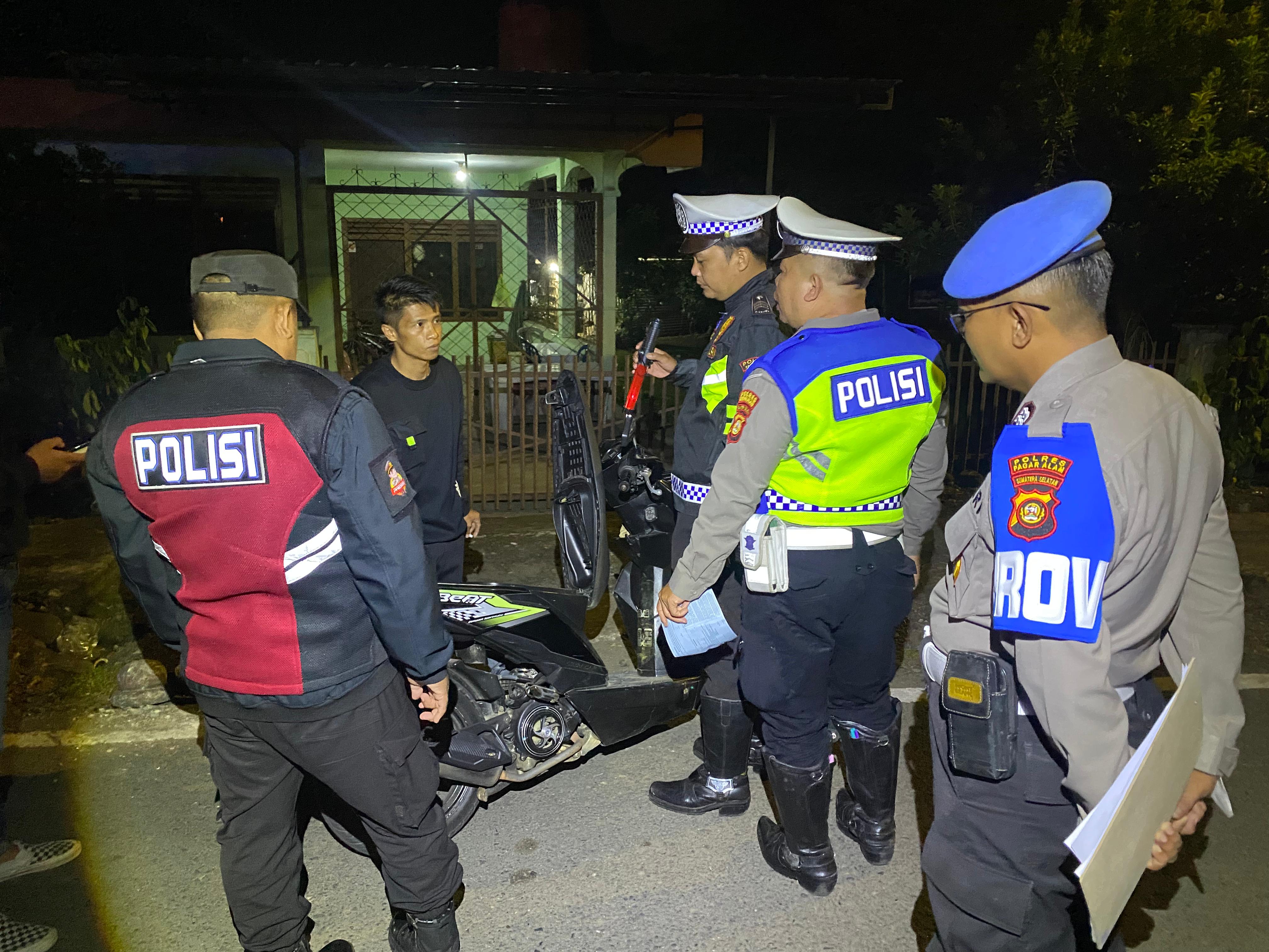 Intensifkan KRYD, Jaga Kondusifitas di Wilkum Polres Pagar Alam 