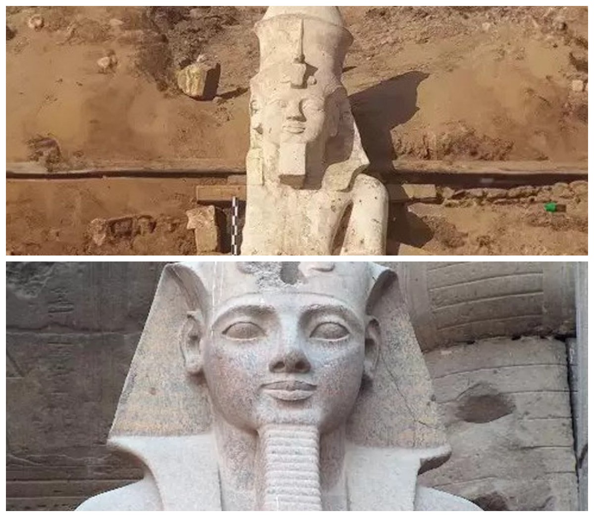 Menelusuri Sejarah Penemuan Bagian Atas Patung Raja Ramses II  yang Menyimpan Sejarah Peradaban Manusia 
