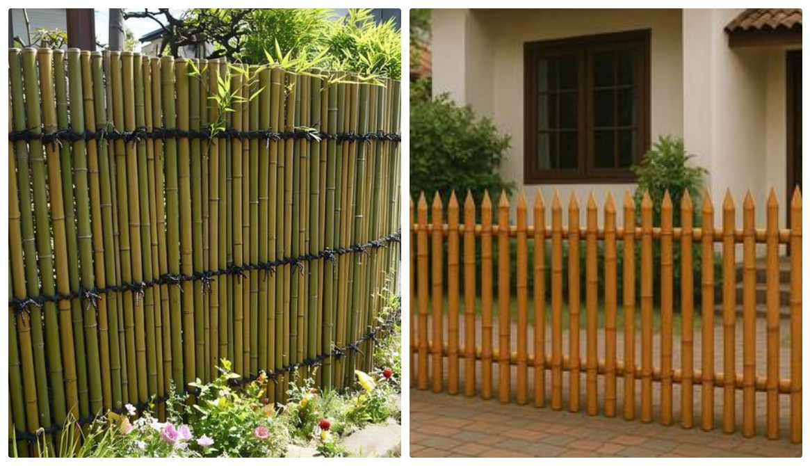 8 Inspirasi Pagar Bambu Estetik untuk Mempercantik Tampilan Rumah
