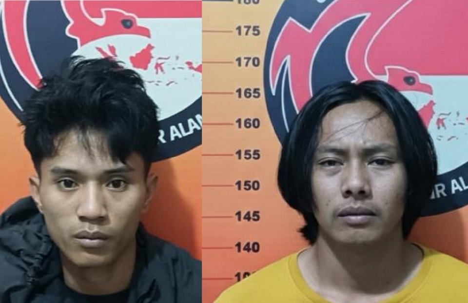 Satres Narkoba Preteli Dua Pemain Narkotika, Amankan 3 Paket Ganja 200 Gram