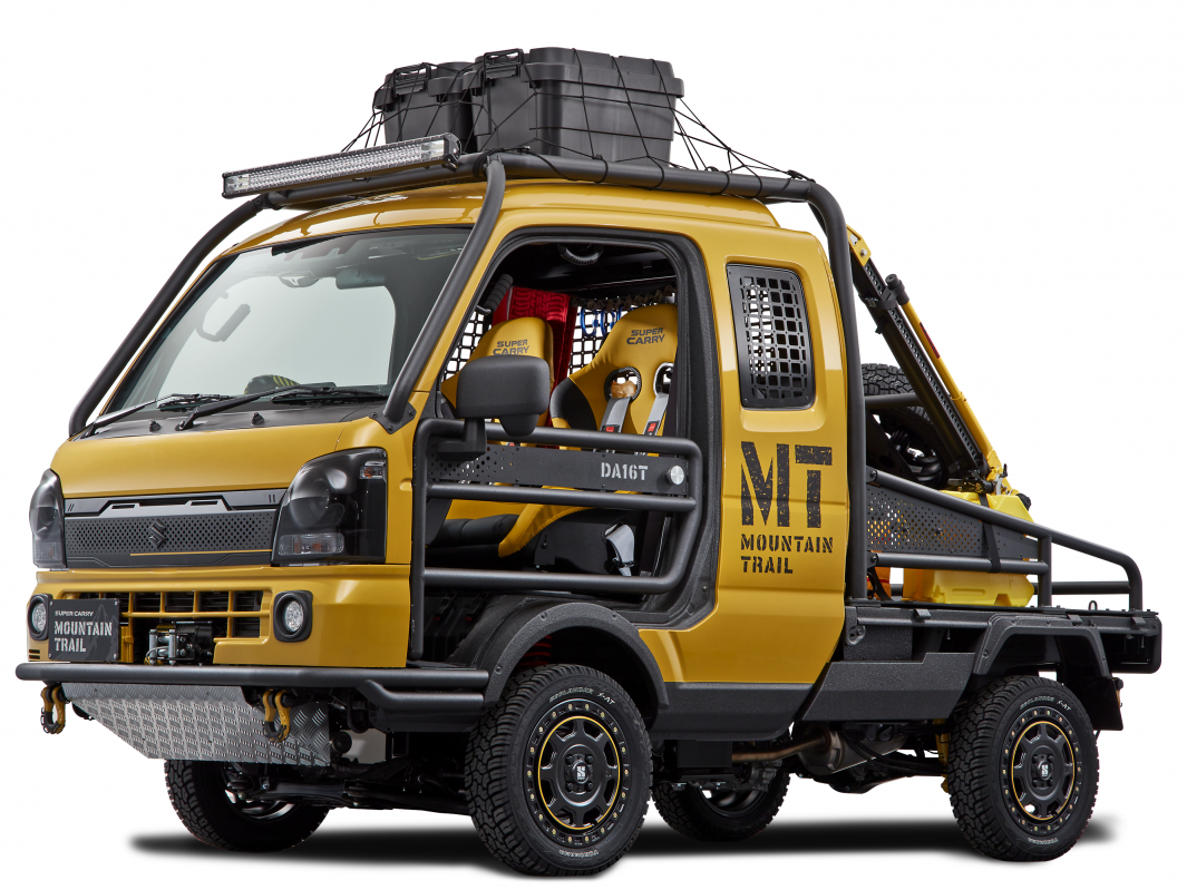 Suzuki Super Carry Mountain Trail Concept, Mobil Konsep Penerjang Medan Off-Road yang Menggoda