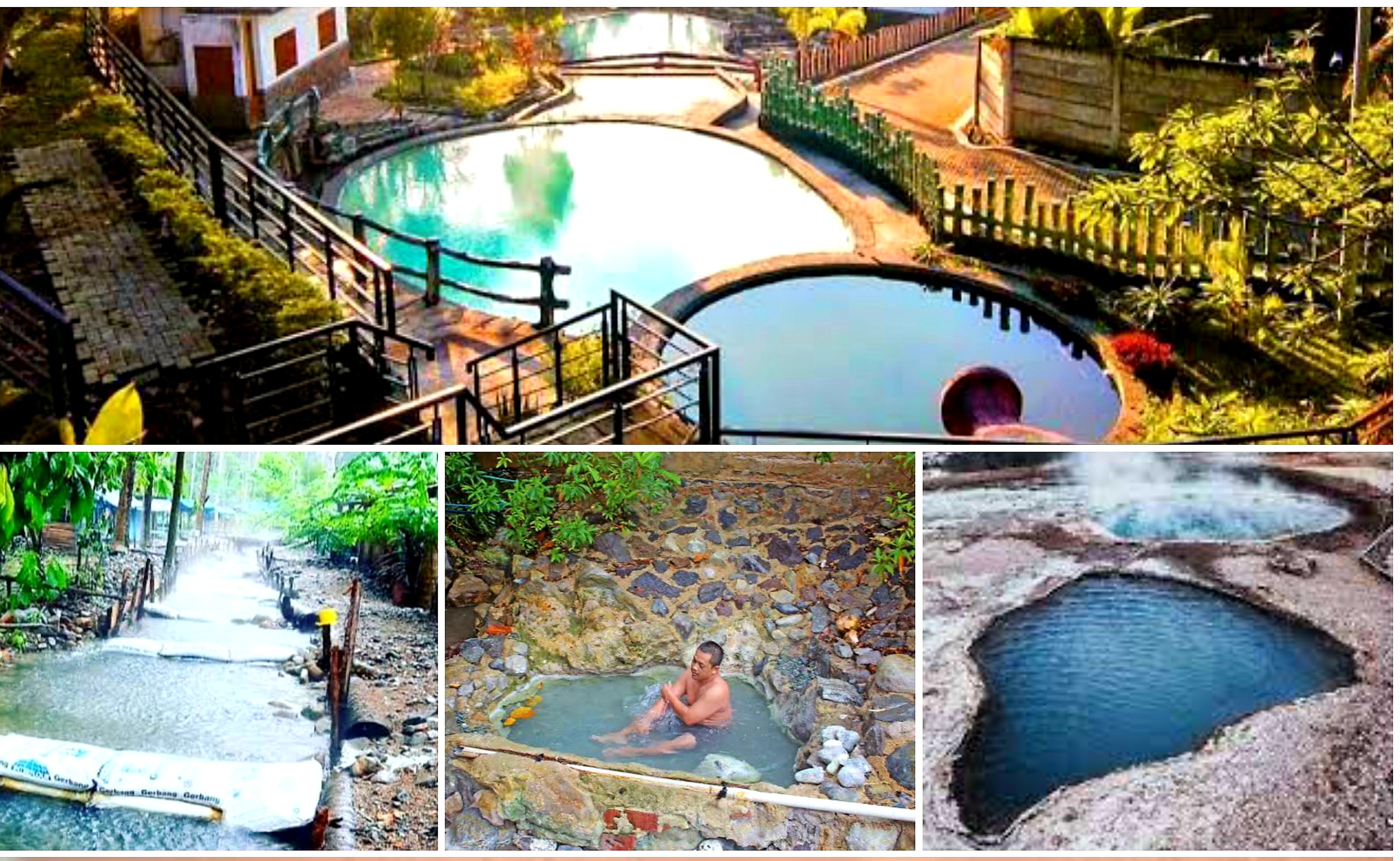 5 Pemandian Sumber Air Panas di Lampung Cocok Untuk Liburan Liburan Keluarga