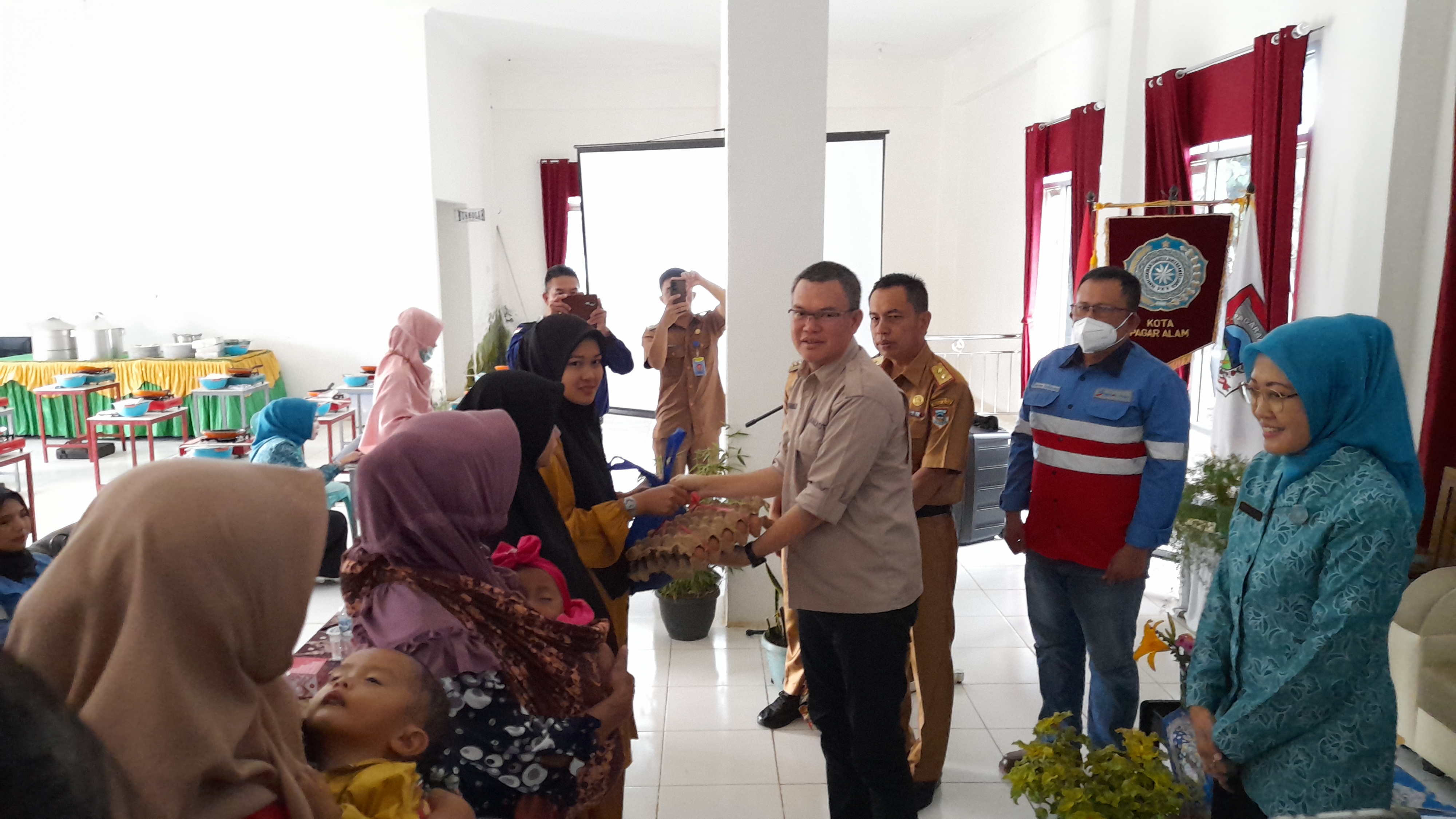 Wako Buka Giat Edukasi Pemberian Makanan Tambahan bagi Bayi, Balita dan Ibu Hamil