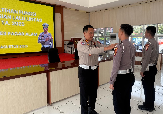 Tingkatkan Keterampikan﻿ dan Profesionalisme, Personel Satlantas Ikuti Pelatihan Satfung