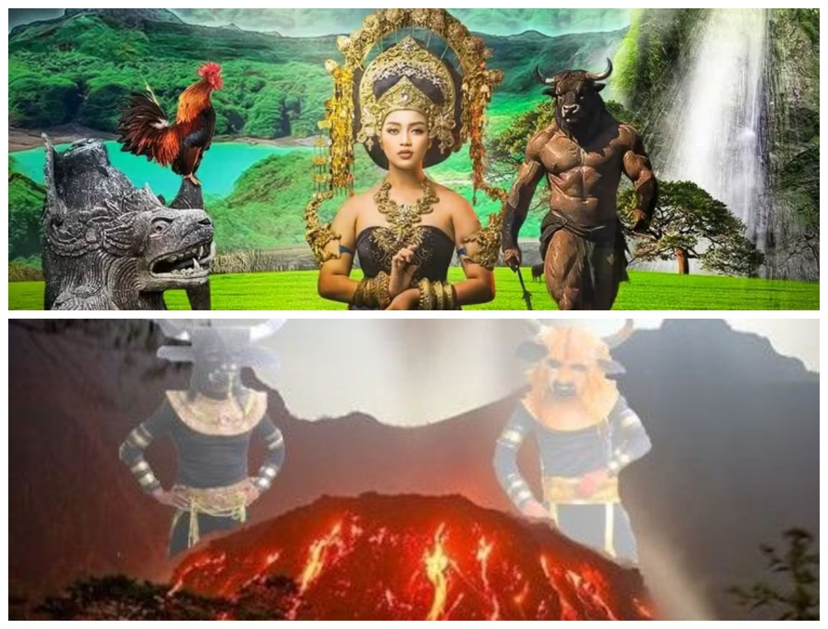 Sejarah dan Makna Legenda Lembu Suro: Kutukan Sang Siluman Penjaga Gunung Kelud!