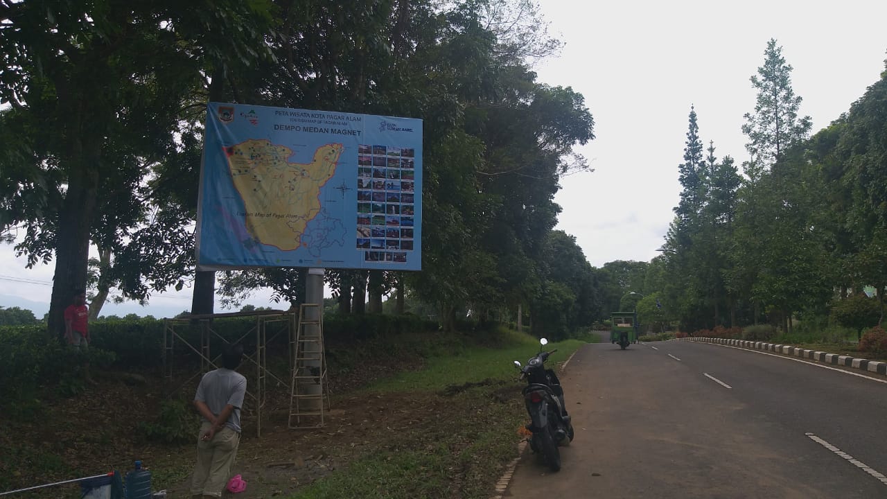 Dispar Pasang Tourism Map