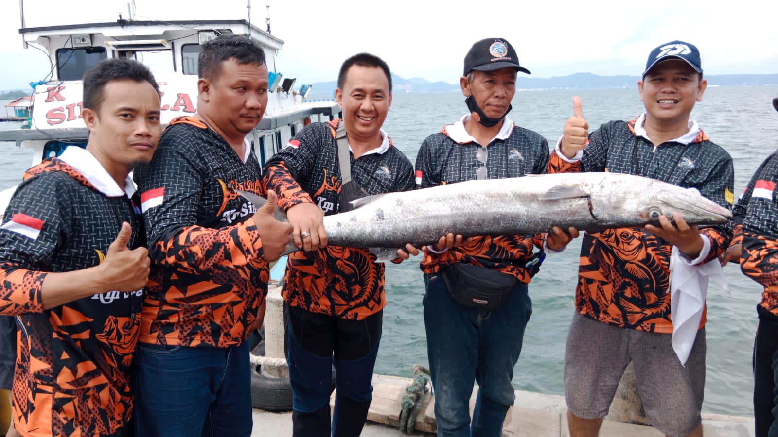 Graha Pena Fishing Club Mabar di Laut Lampung