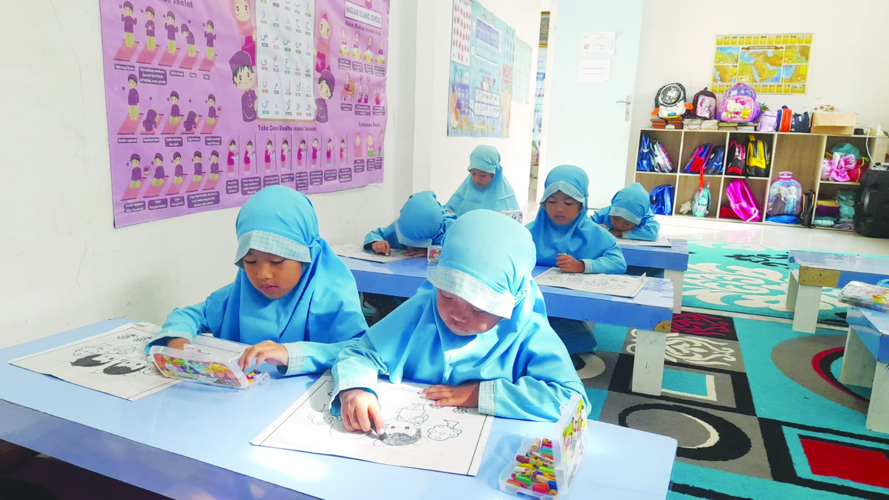 Siswa TK Madani Islamic School Adu Kemampuan Seni