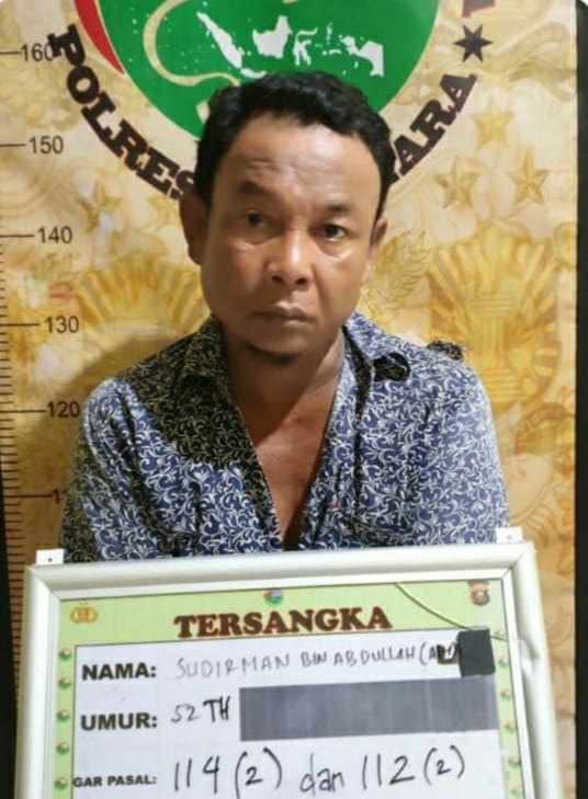 Petani Di Muratara Tertangkap Bawa Sabu