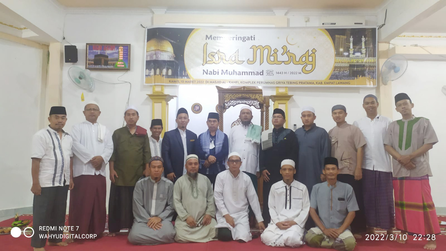 Ustad Ardi Ajak Warga GTP Ramaikan Masjid