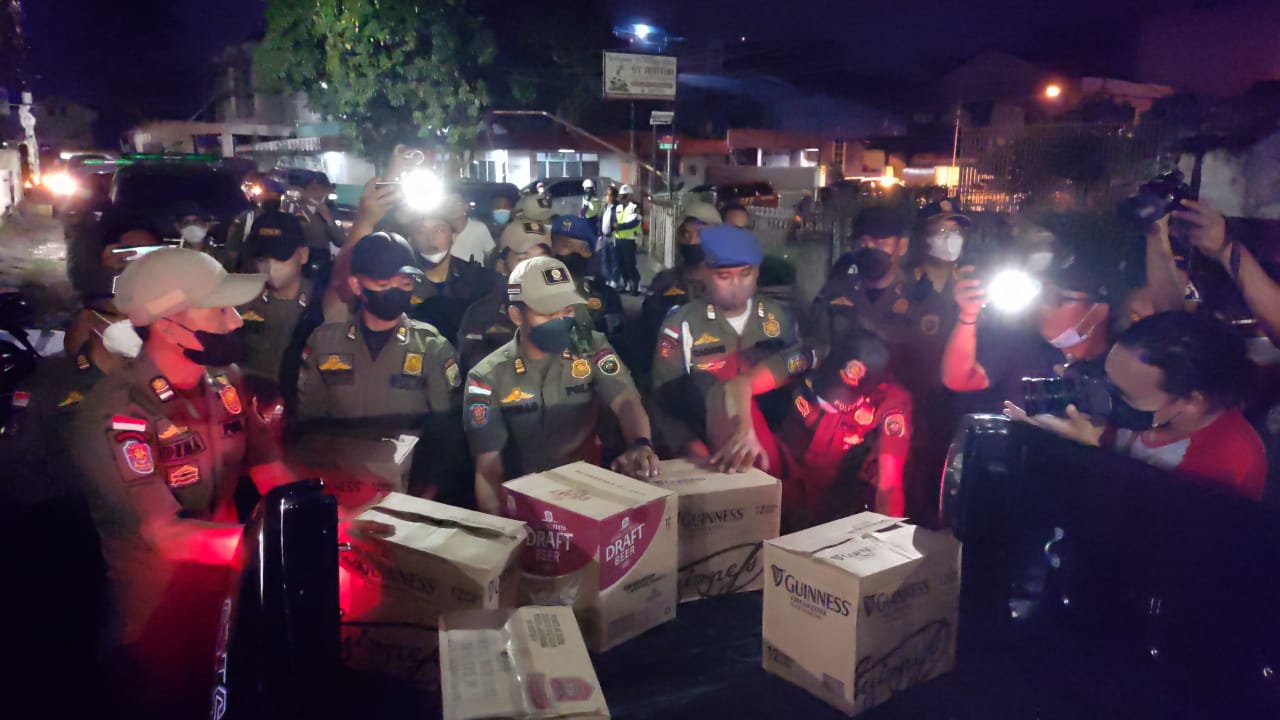 Ratusan Mikol Diamankan Petugas Dalam Giat Operasi Ramadhan