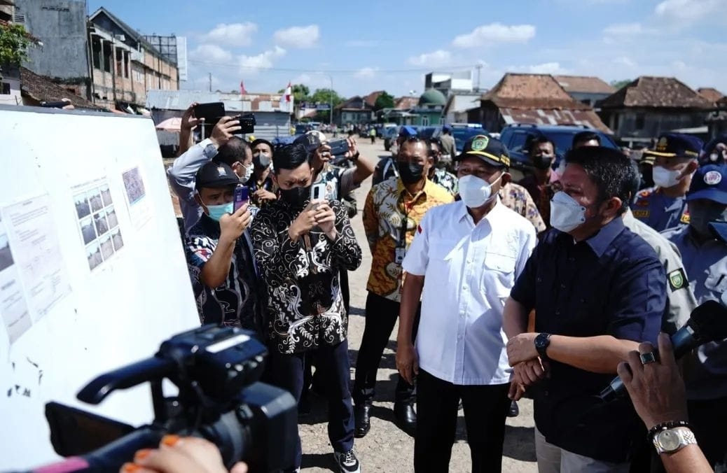 Gubernur Tinjau Akses Jalan Jembatan Musi VI