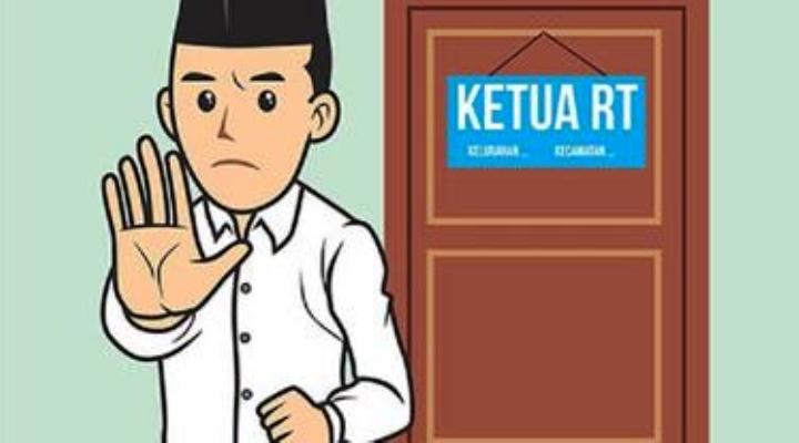 Ketua RT Mayoritas Dijabat Wajah Lama