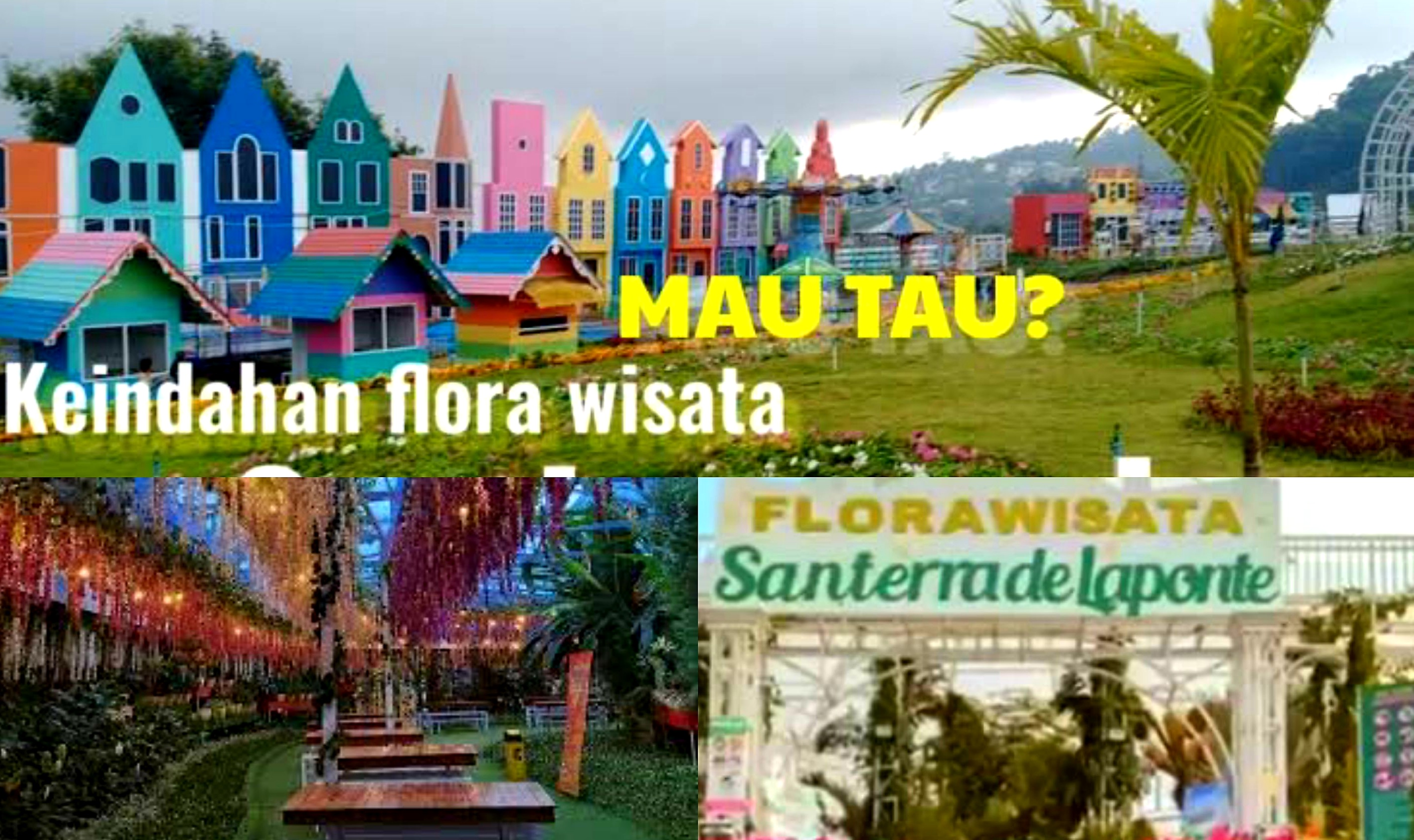 Florawisata Tujuan Wisatawan. Inilah Kepopuleran dan Keindahan San Terra Batu Malang