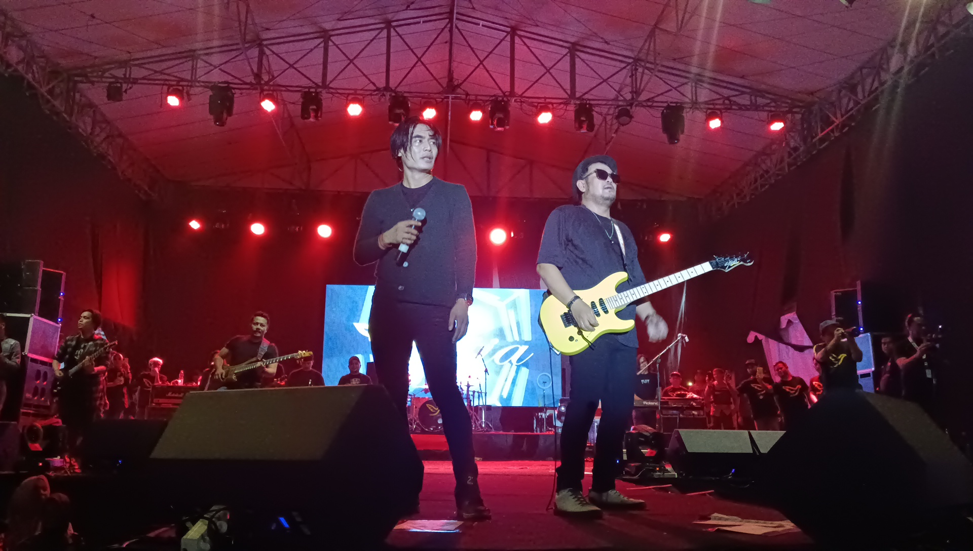 Setia Band Meriahkan Konser Musik HUT Pagar Alam Ke-22 Tahun