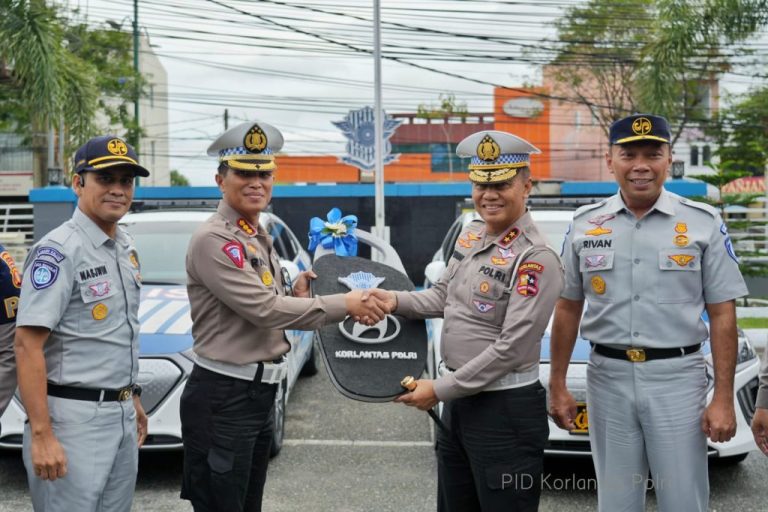 Persiapan Pelaksanaan Upacara Kemerdekaan di IKN, Polda Kaltim Terima Puluhan Kendaraan Listrik