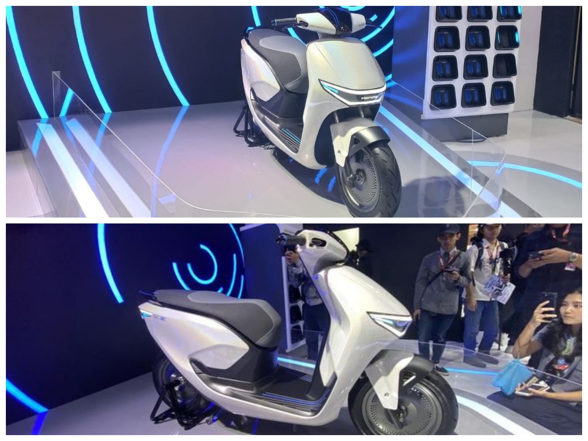 Menilik Honda SC e: Concept: Skuter Listrik Futuristik dengan Desain Kompak dan Efisiensi Tinggi