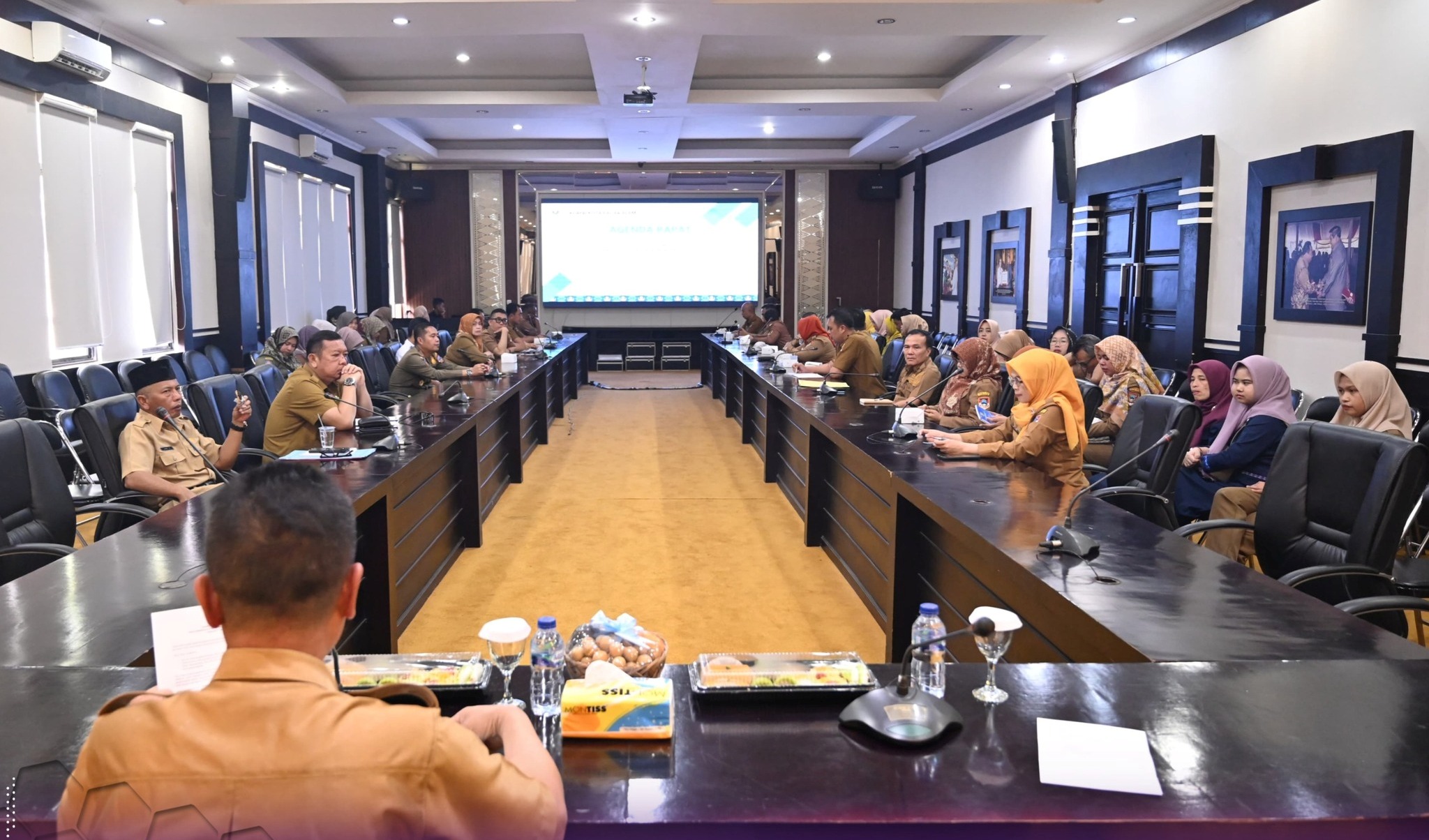 Samsul Bahri Burlian Pimpin Rapat Kerja Korpri Kota Pagar Alam Tahun 2025