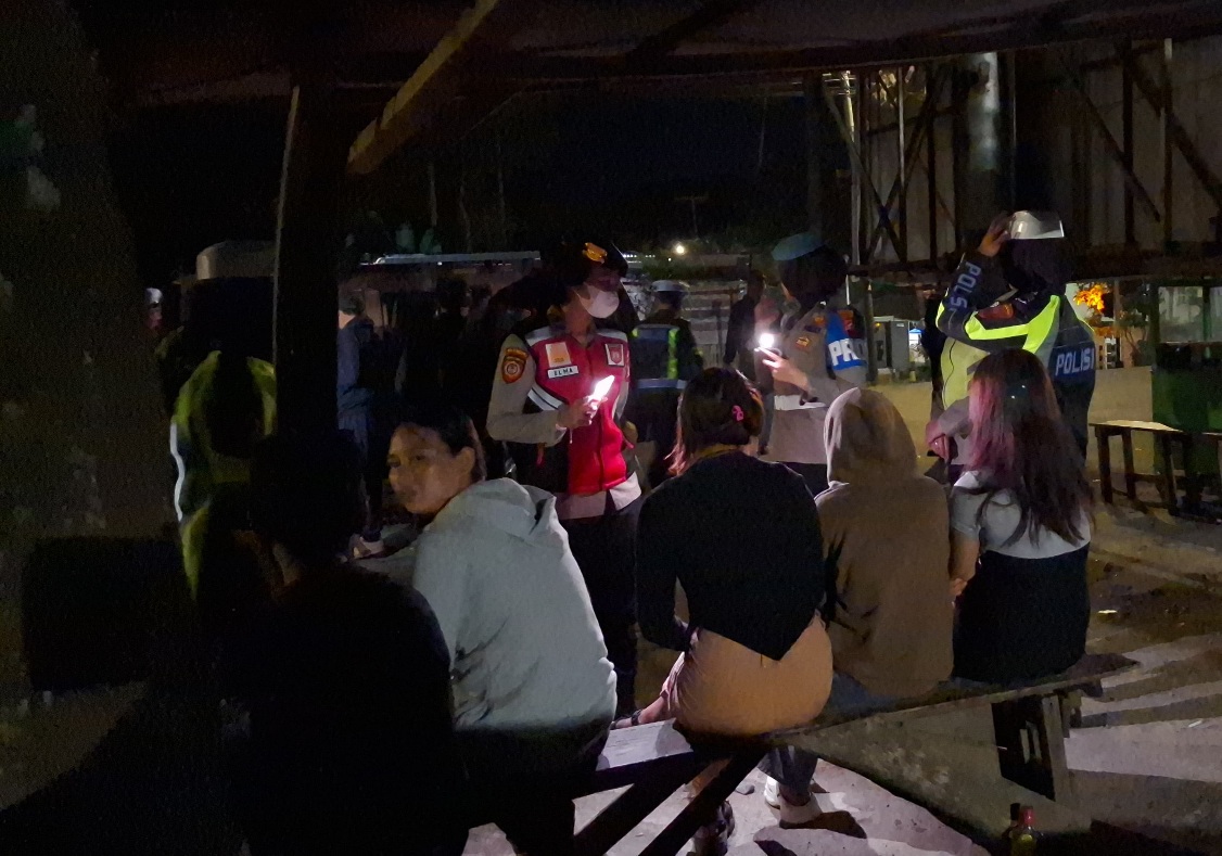 Giat KRYD Akhir Pekan, Petugas Amankan Sajam