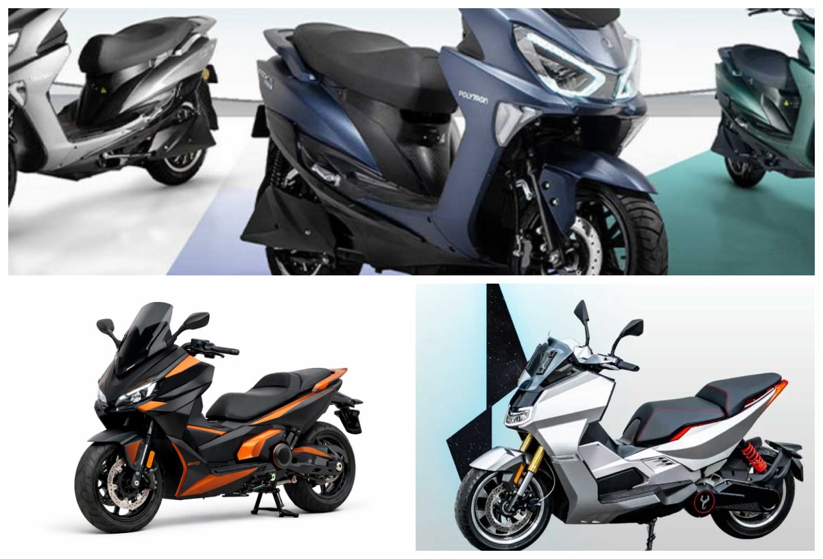 BYD Gebrak Pasar Motor Listrik: Desain ala Yamaha XMAX, Jarak Tempuh 260 Km