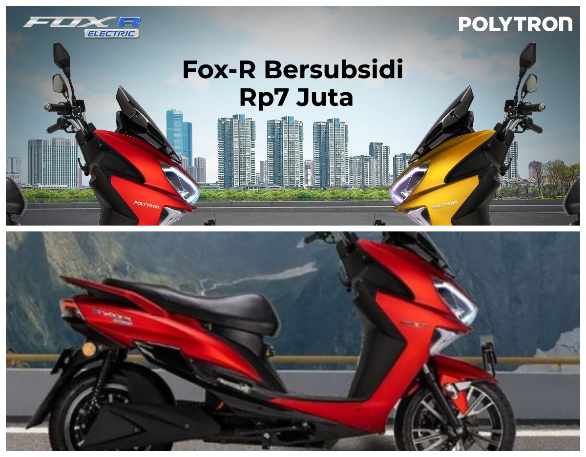 Inovasi Terbaru dari Polytron: Kenali Fox-R, Motor Listrik dengan Fitur Futuristik!