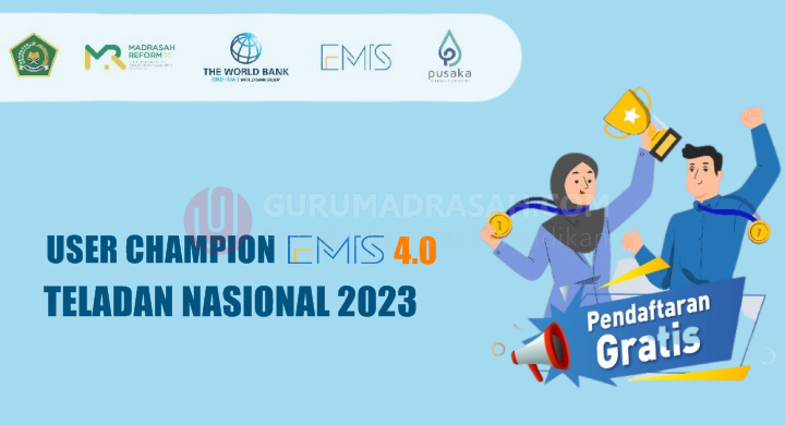 Selenggarakan Kompetisi User Champion EMIS Teladan 2023, Kemenag Apresiasi Operator Data Emis