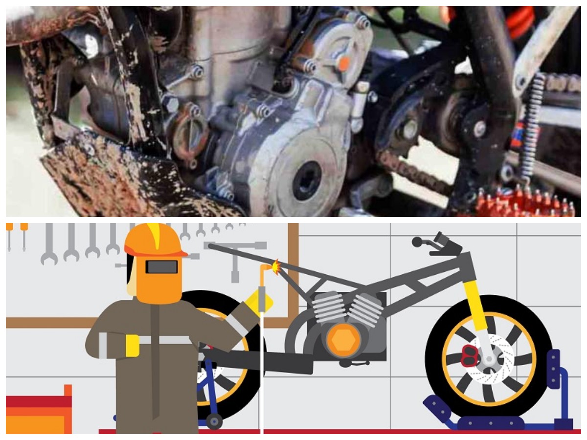 Cara Praktis Menghilangkan Kotoran Membandel pada Blok Mesin Motor