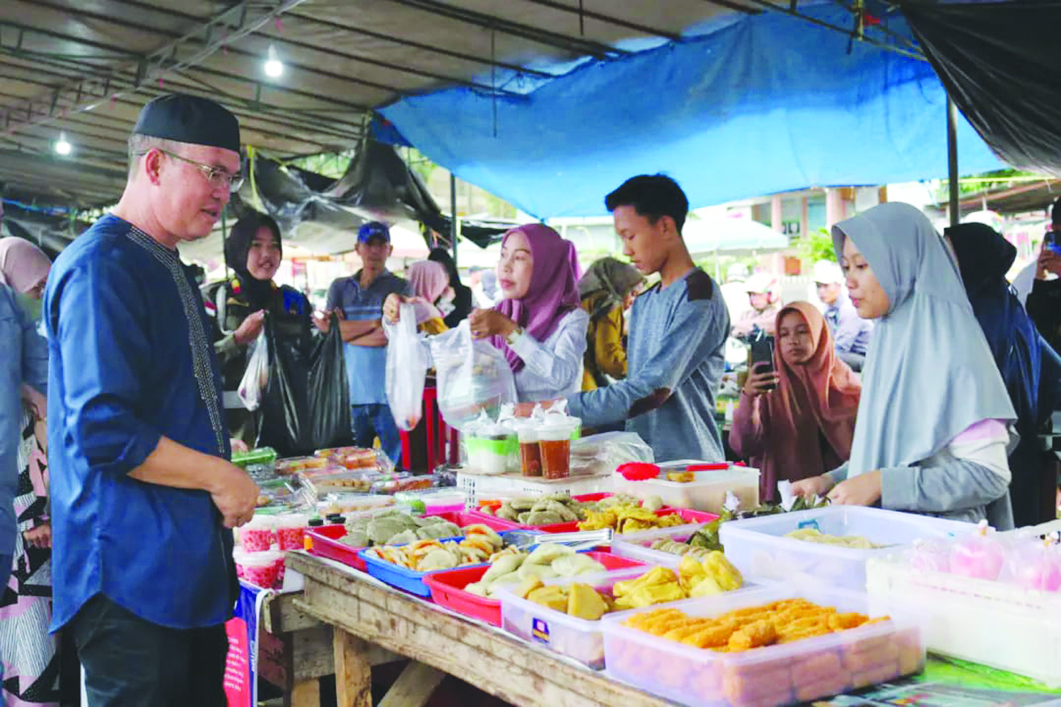Wako Tinjau Pasar Ramadhan 1444 H, Momentum Bangkitkan Ekonomi Pelaku UMKM